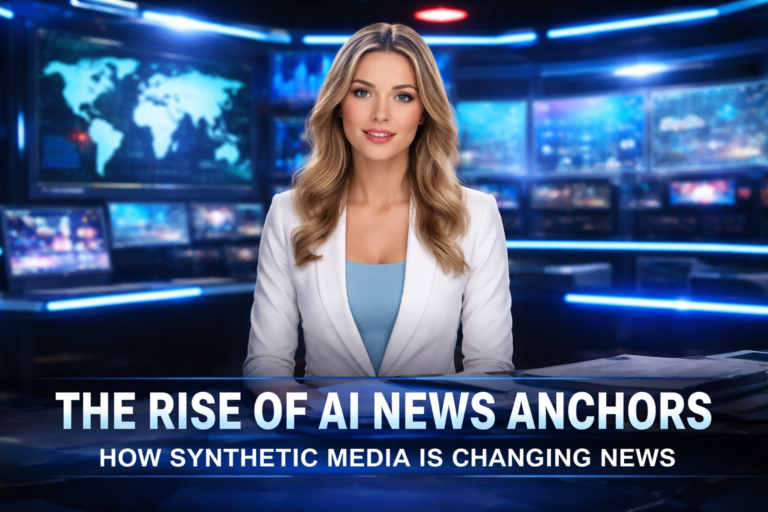 AI News Anchors and Synthetic Media: How Artificial Intelligence Is ...